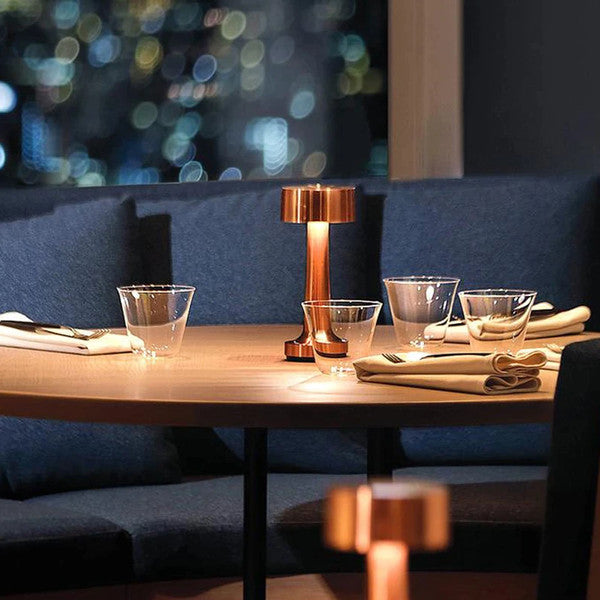 Illuminate Your Space - LED Bar Rechargeable Table Lamp – Cordless, Dimmable Light for Any Setting