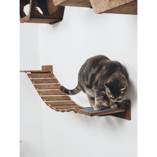 Cat Bridge, Wall Mounted Cat Furniture, Cat Furniture Wall Bridge, Cat Ladder, Kitten Bridge, Cat Climbing Wall,