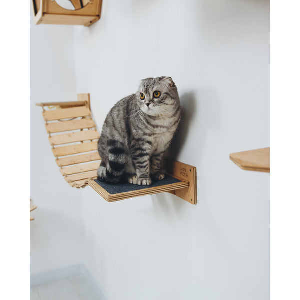 Cat Bridge, Wall Mounted Cat Furniture, Cat Furniture Wall Bridge, Cat Ladder, Kitten Bridge, Cat Climbing Wall,