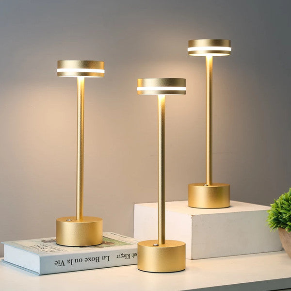 Elegant LED Rechargeable Restaurant, Hotel, Bar or Table Lamp