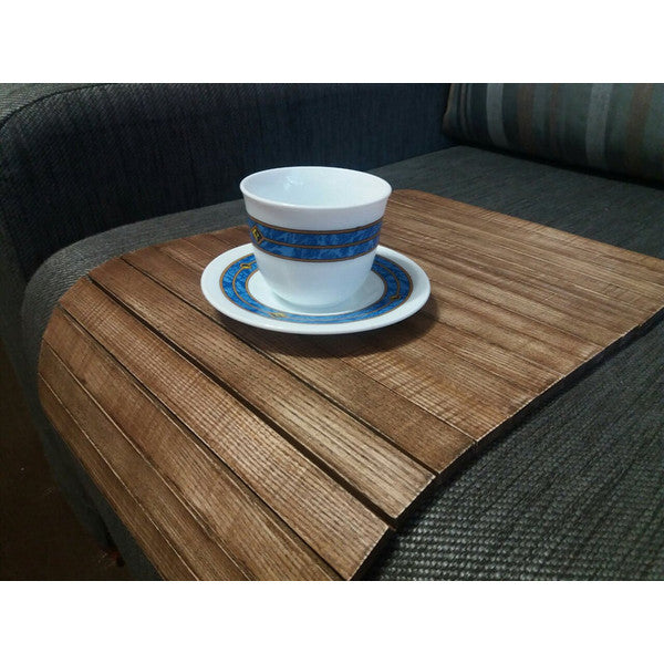 Arm Chair Tray Table vintage, Sofa Tray Table, Armrest Tray, Sofa Arm Tray, Wooden Coffee Table, Lap Desk, Wooden Tray