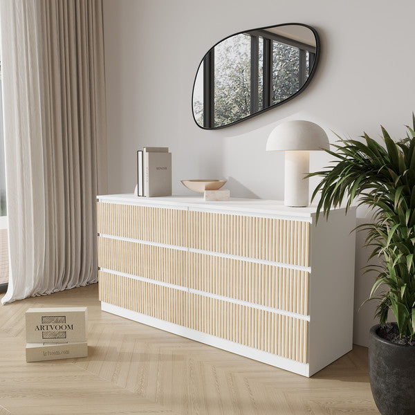 Furniture drawer overlay, slat wall panel,set of decorative wooden slats 1cm wide, ikea malm overlay,malm sticker