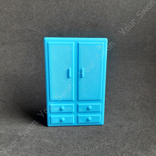 MINIATURE FURNITURE 3D MODELS FOR DOLLHOUSE, ROOMBOX (SCALE 1:24)