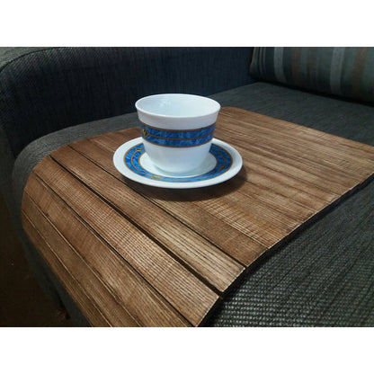 Arm Chair Tray Table vintage, Sofa Tray Table, Armrest Tray, Sofa Arm Tray, Wooden Coffee Table, Lap Desk, Wooden Tray